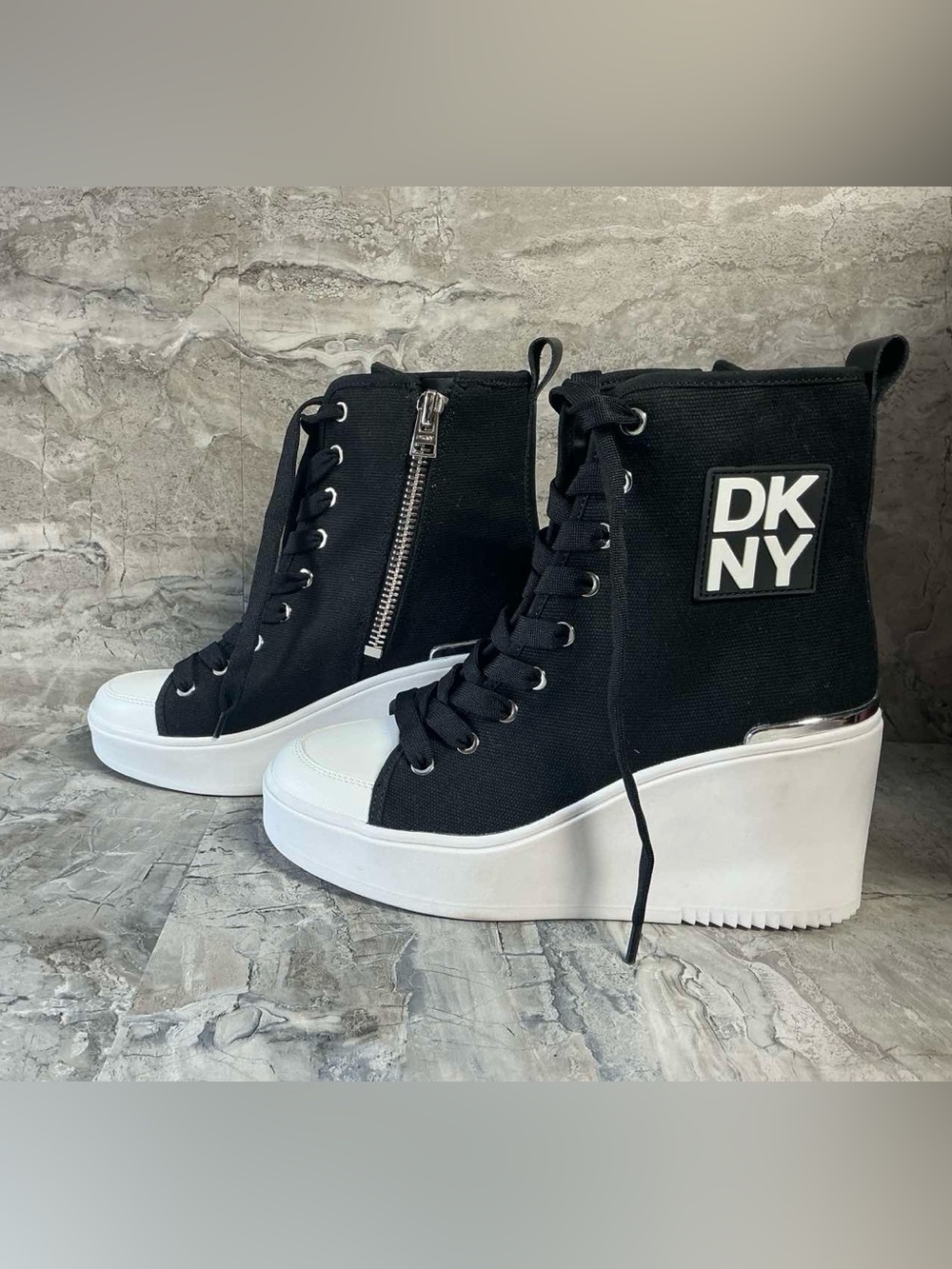 DKNY Bax Wedge Sneaker Women - Picture 8 of 8